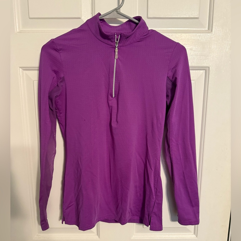 Bette & Court Women's Purple Long Sleeve Top
